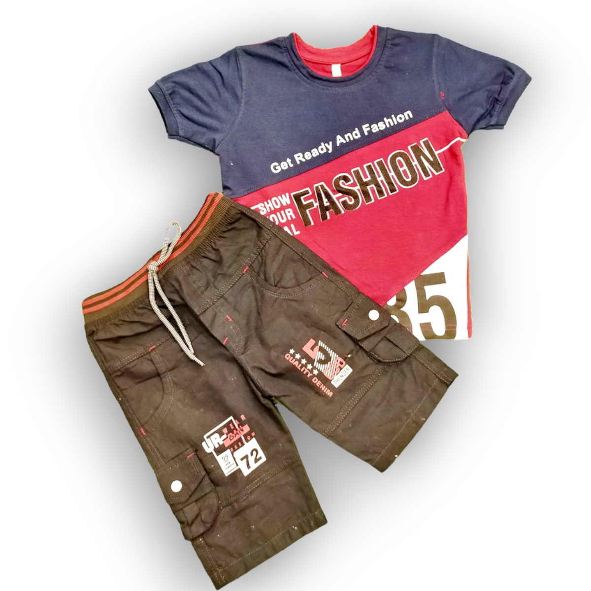 fashion boy suit 1 to 4y 1 fashion boy suit-red 1 to 4y