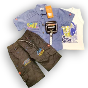 soul boys 3pcs suit 1 to 4y